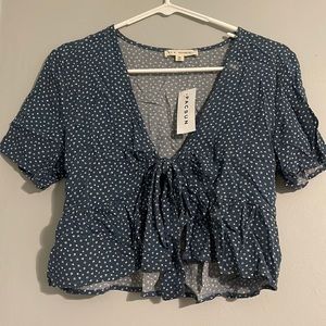 Women’s Pacsun Tie Front Top Size Xs